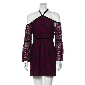 NWT Likely Printed Lace Mini Dress Size M